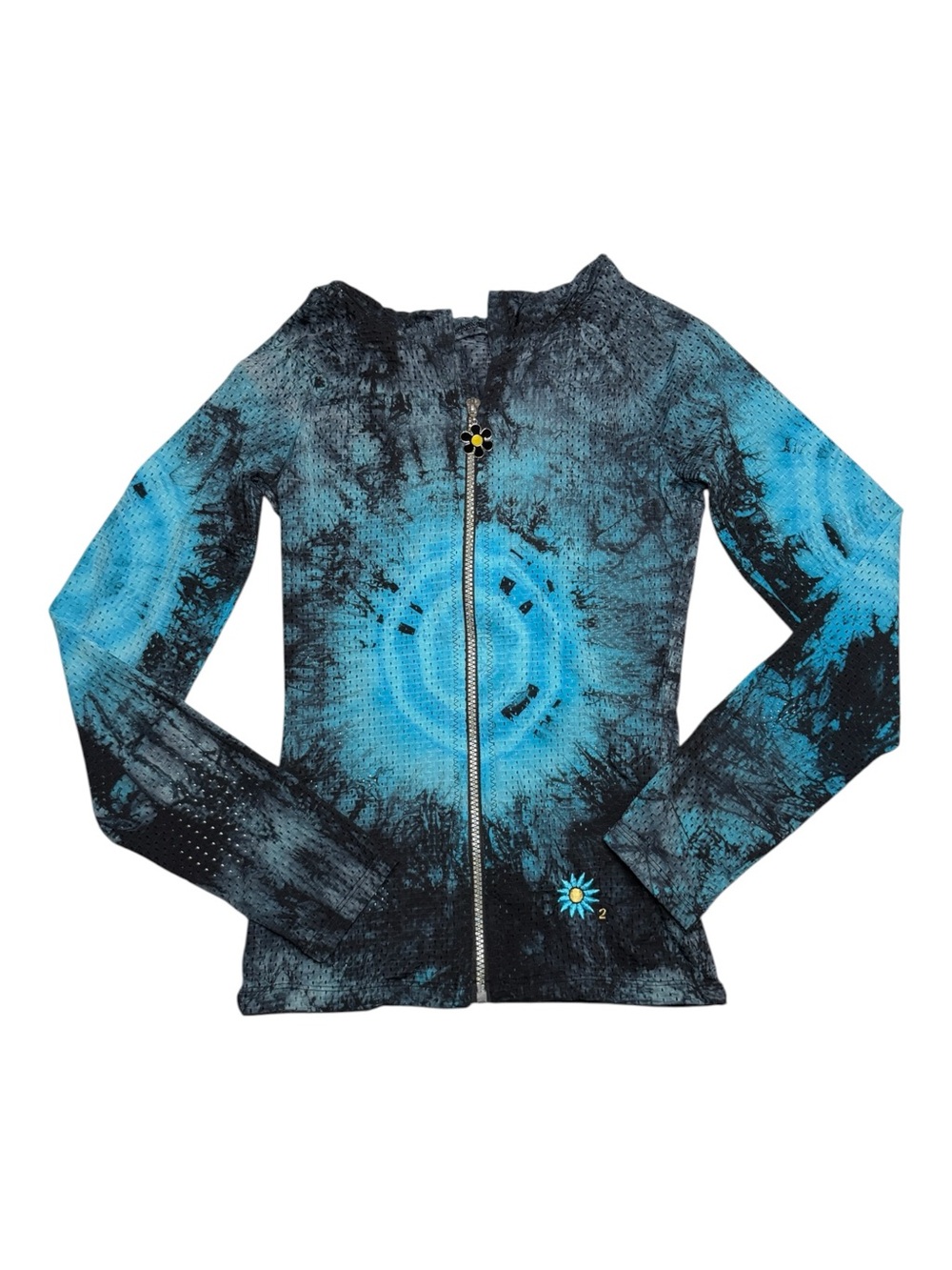 Margarita Activewear Mesh Hoodie Jacket Size 1